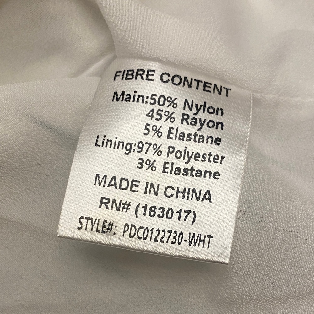 Princess Polly Santa Cruz Pinstripe Zip Ivory Striped Cap Sleeve Top - Picture 4 of 5